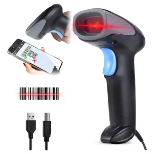 Lector Codigo de Barras Laser USB Cableado