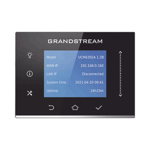 Conmutador IP-PBX Grandstream UCM6302A para PyMEs