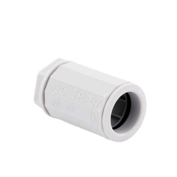 Conector de Tubería Rígida a Caja PVC Auto-extinguible de 20 mm - Imagen 2